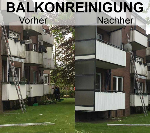 Balkonreinigung Karaki